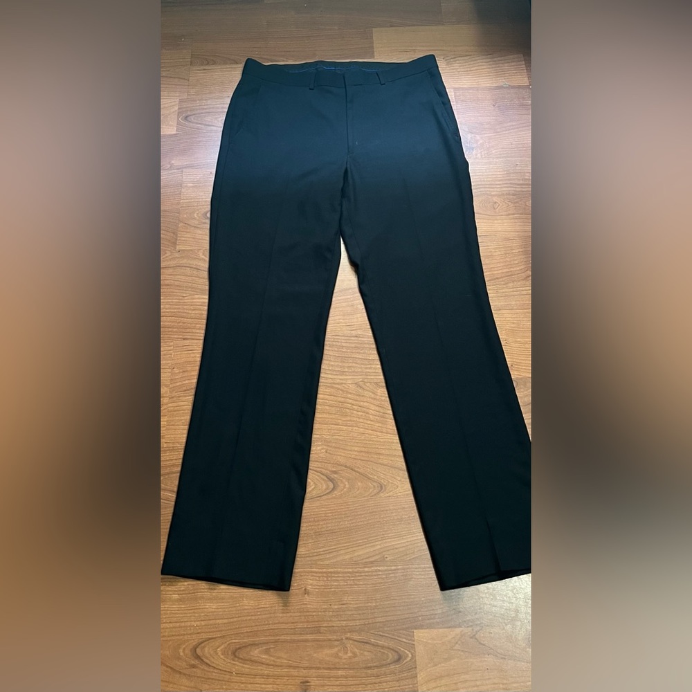 BILLY LONDON Men's Black Dress Pants